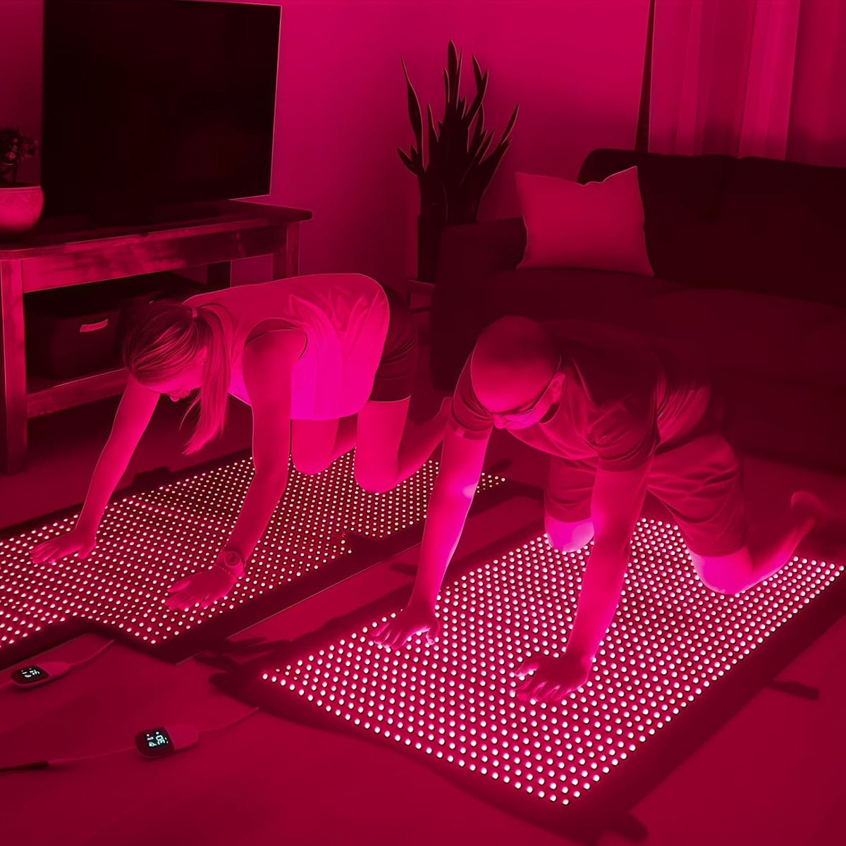 Red Light Therapy Mat for Full Body Pain Relief 75" X 35''