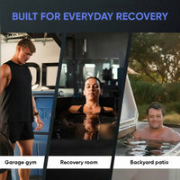 Cold Plunge Tub Engineered for Home Recovery, Iceless Cooling, LLDPE Construction, 90 Gallon Capacity