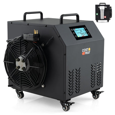 4/5 HP Ice Bath Water Chiller for Cold Plunge Tubs with Compressor-Black