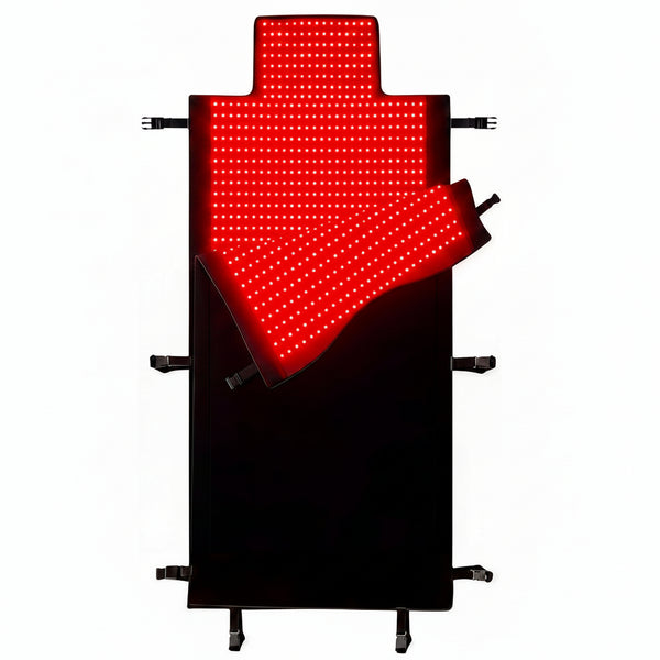 2026 Upgraded All-In-One Red Light Therapy Mat Full Body, FSA & HSA Eligible,75” X 35” Medical-Grade TPU Red Light Blanket with 2600 Dual-Wavelength Leds (660Nm Red & 850Nm NIR) for Pain Relief