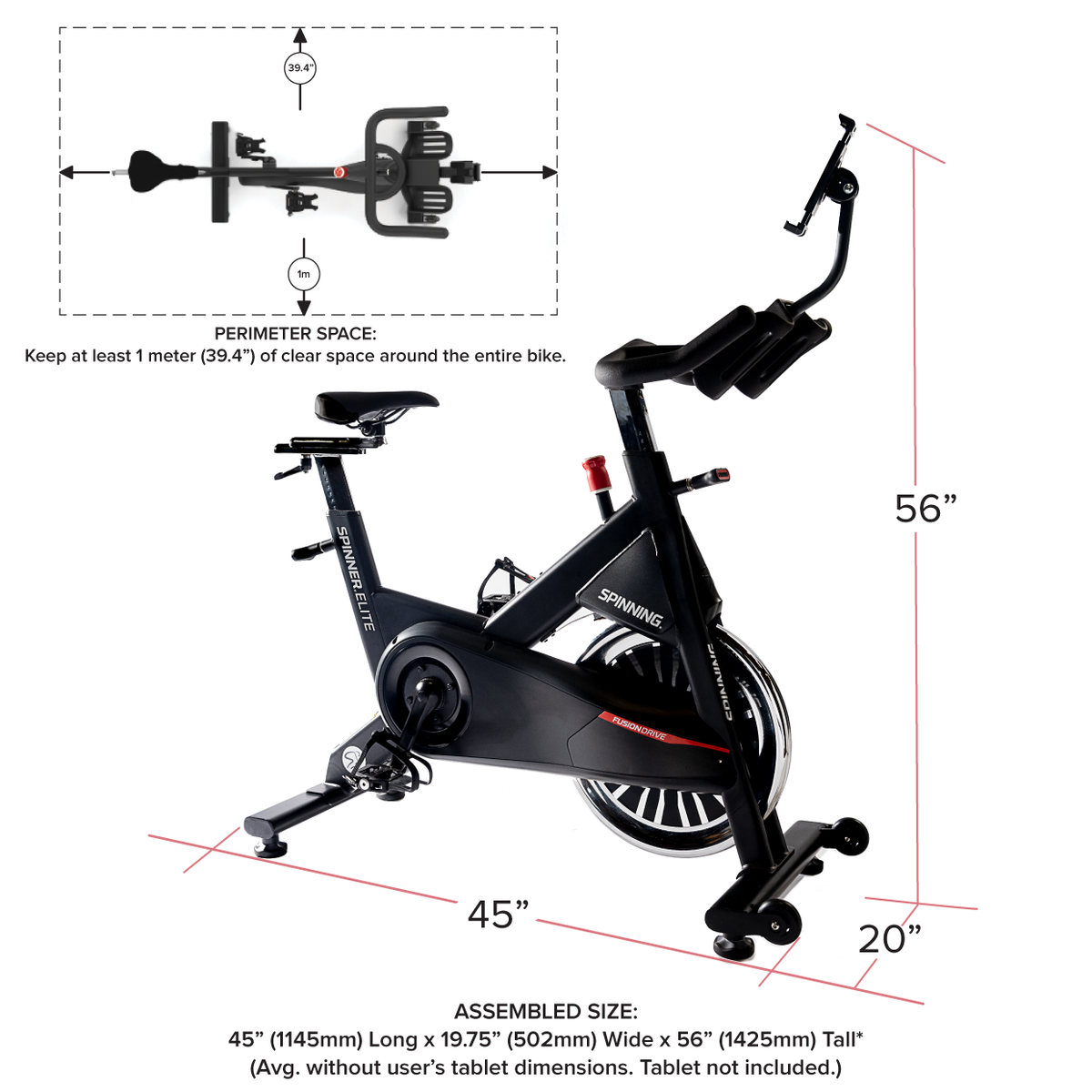 Elite Connected Spinner® Bike